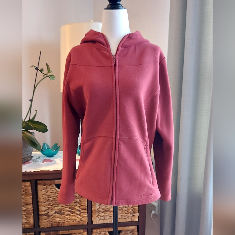 💜 Mondetta Fleece Jacket sz l NWOT